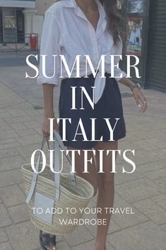 Summer Italy Style, Outfits For Sicily Summer, Wine Tasting In Italy Outfit, Italy Outfits Skirt, Summer Yacht Outfit, Outfits For Italian Summer, Italy August Outfits, What To Wear In Positano Italy, Honeymoon In Italy Outfits