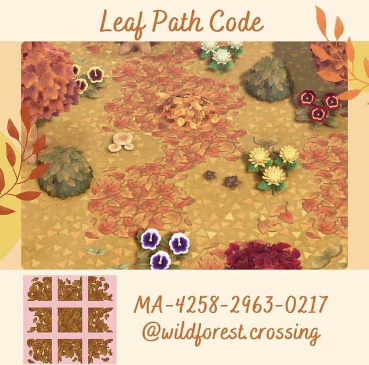 an advertisement for the leaf path code