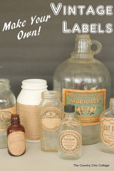 an assortment of old fashioned medicine bottles