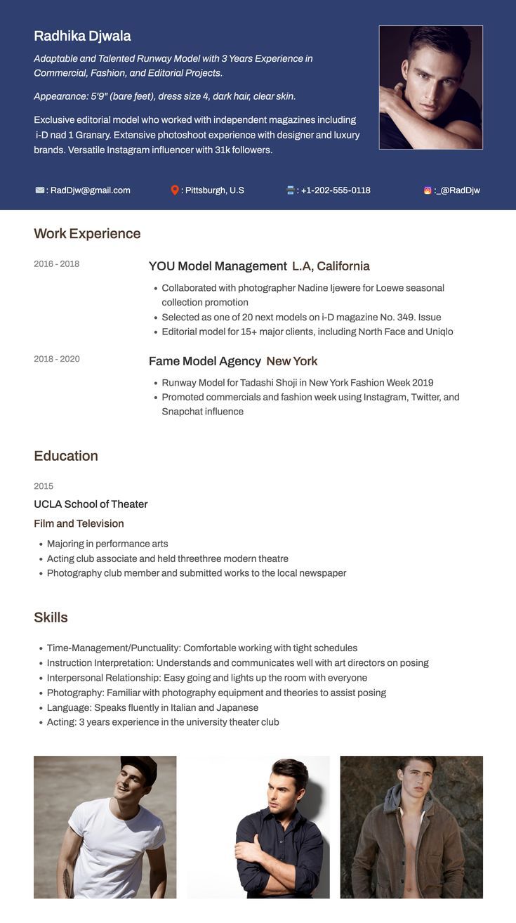 model resume example Model Resume, Model Portfolio Examples, Portfolio Examples, Modeling Agency, Photography Posing Guide, Modeling Tips, Posing Guide, Instagram Influencer, Resume Examples