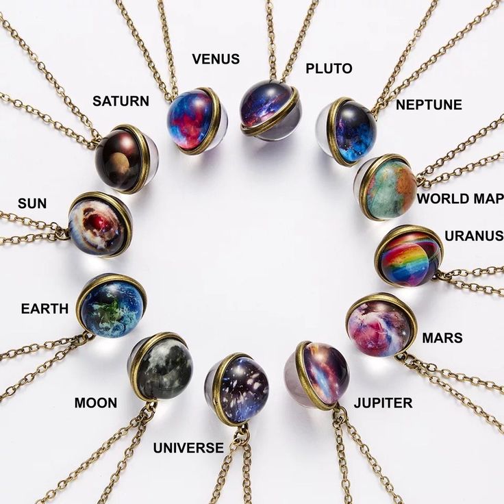 ♡ Planets Necklace Universe Pendant World Necklace ♡ Very Meticulously crafted Astronaut's Planets Necklace. Perfect on any outfit, it's a favorite among students, astrology majors and those who are obsessed with planets and moons. A symbolic costume jewelry necklace chain that shines your beauty in and out through the infinite universe. Gift it to yourself or to loved ones who will be stunned with your scientifically beautiful taste. ▂▂▂▂▂▂▂▂▂▂▂▂▂▂▂▂▂▂▂▂▂▂▂▂▂▂ 💖 Material: Acrylic, Alloy Brass Chains Aesthetic, Solar System Necklace, Sistem Solar, Galaxy Jewelry, World Necklace, Galaxy Necklace, Planet Necklace, Dark Jewelry, Magical Jewelry