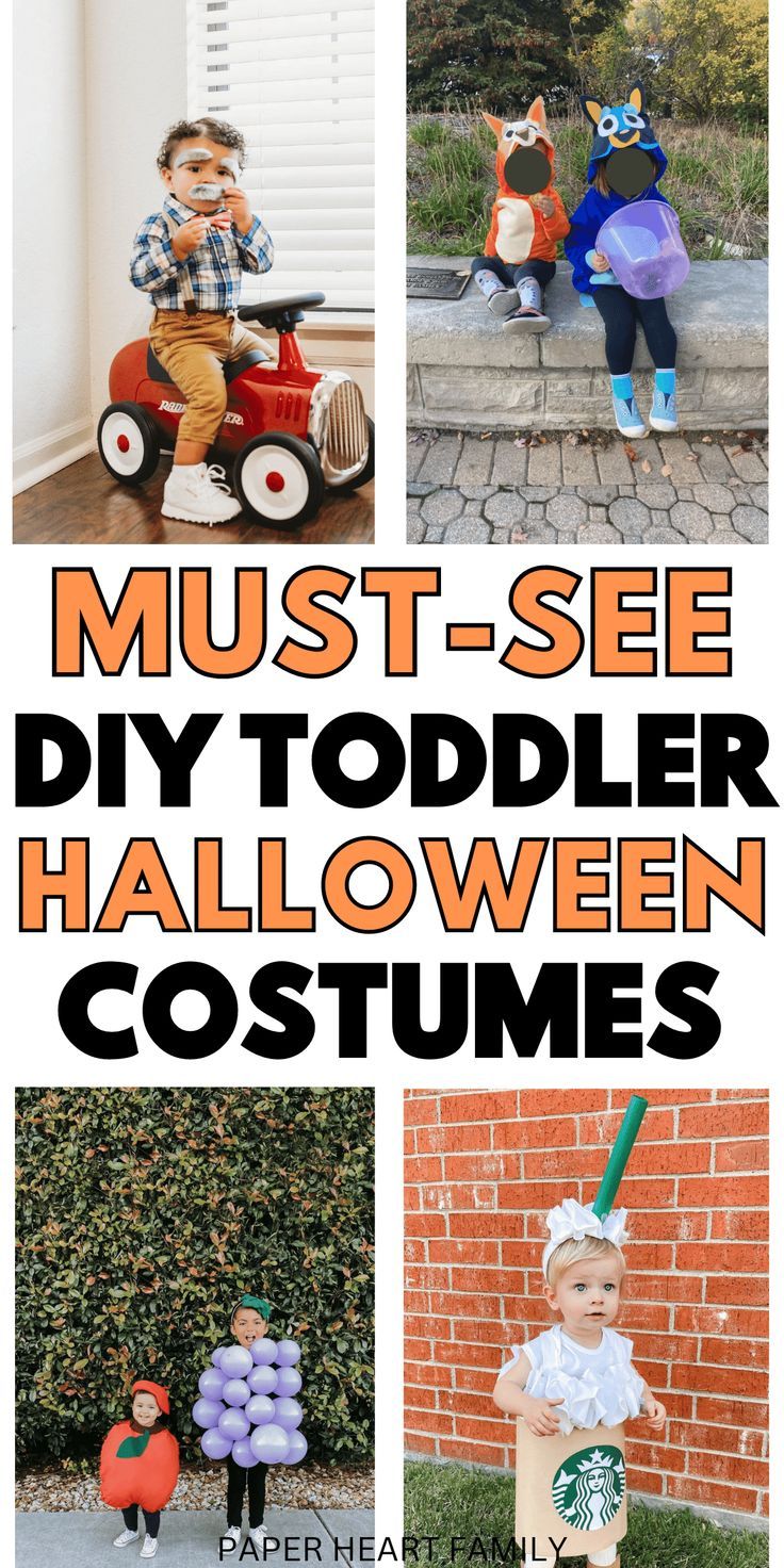 the top 10 must see diy toddler halloween costumes