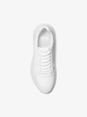 The Dax trainer is a simple yet stylish take on an everyday sneaker. Set on a cushy foam sole, this lace-up style features a monochromatic mix of Signature-print, pebbled leather and mesh panels. Designed to add a street style-inspired feel to just about any look, they’re a pair you’ll reach for often. Synthetic Sneakers With Embossed Logo For Sports, Sports Sneakers With Embossed Logo In Synthetic Material, Sports Sneakers With Embossed Logo In Synthetic, Synthetic High-top Sneakers With Embossed Logo And Round Toe, High-top Synthetic Sneakers With Embossed Logo And Round Toe, High-top Sneakers With Embossed Logo And Round Toe, Synthetic Sneakers With White Sole And Embossed Logo, White Sole Synthetic Sneakers With Embossed Logo, Synthetic Sneakers With Embossed Logo And White Sole