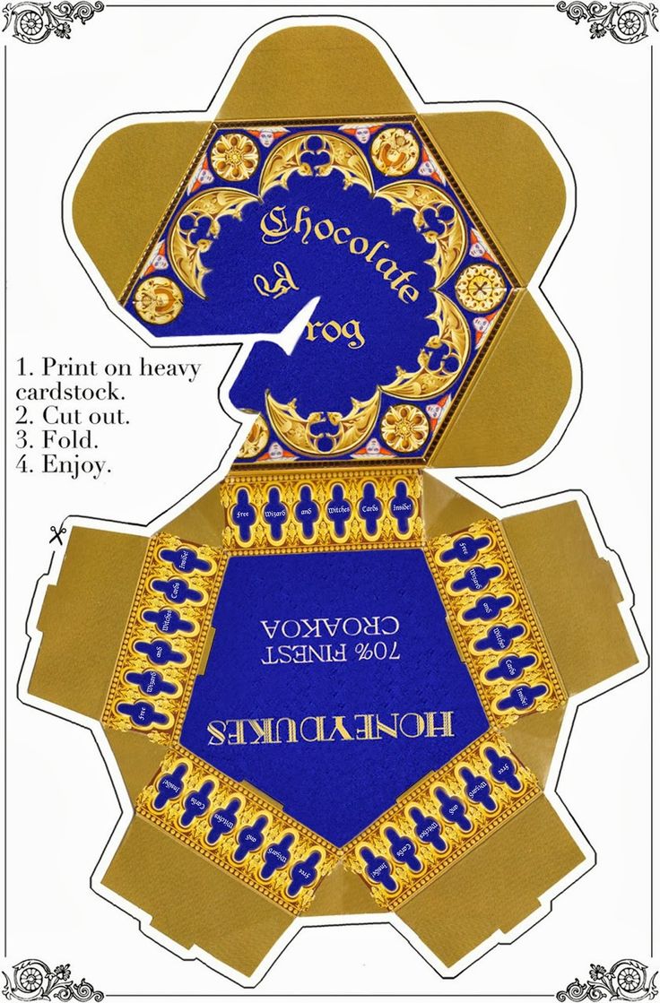 a blue and gold ornament with an ornate border