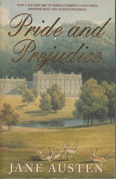 the cover of pride and peddle by jane austen