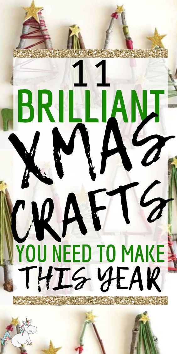 the words brilliant xmas crafts you need to make this year