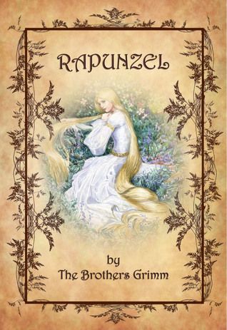 the cover to rapunzel by the brothers grimm