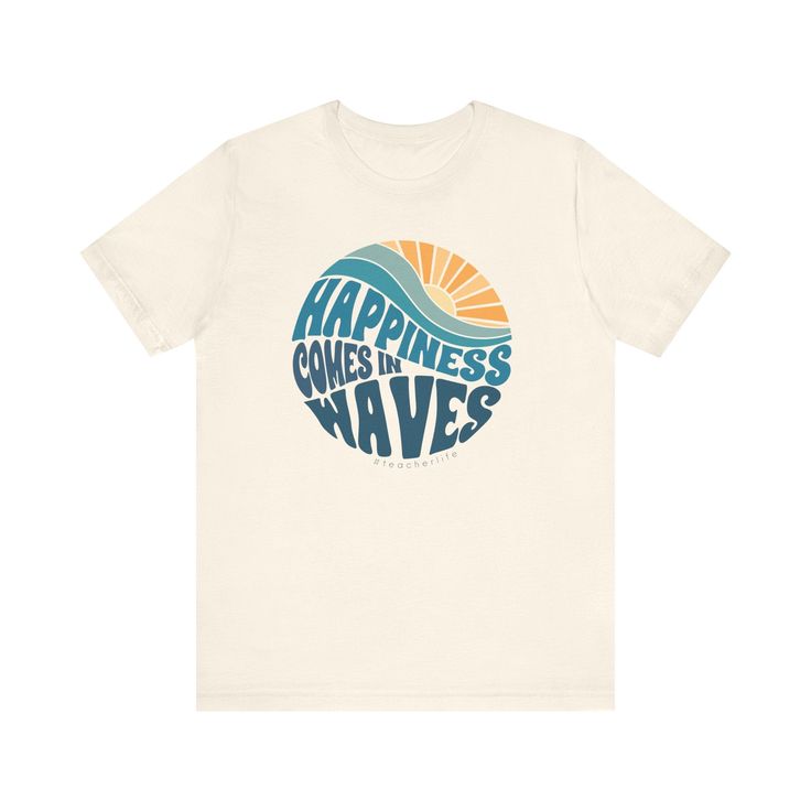 Gear up for summer beach days with our Teacher Tees, designed for ultimate comfort and style! Whether you're lounging by the pool or engaging in outdoor activities with your students, this shirt keeps you looking and feeling great. Elevate your summer wardrobe and infuse joy into your everyday with this delightful shirt! This classic unisex jersey short sleeve tee fits like a well-loved favorite. Soft cotton and quality print make users fall in love with it over and over again. These t-shirts ha Comfortable Summer T-shirt, Relaxed Fit Cotton T-shirt For Vacation, Casual Surfing Camp Shirt With Graphic Print, Summer Cotton T-shirt For Surfing, Casual Graphic Print Camp Shirt For Surfing, Beach Cotton T-shirt With Front Print, Comfortable Graphic Print Summer Top, Comfortable Summer Tops With Graphic Print, Comfortable Summer Vacation T-shirt