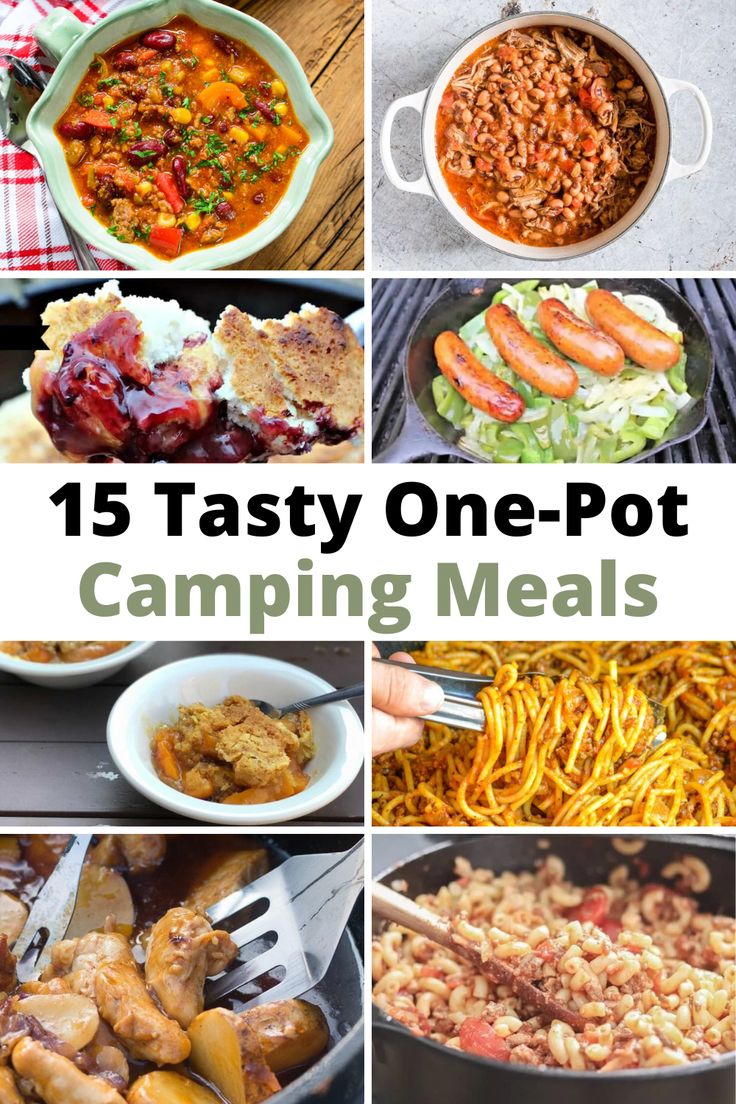 camping meals that are easy to make and delicious