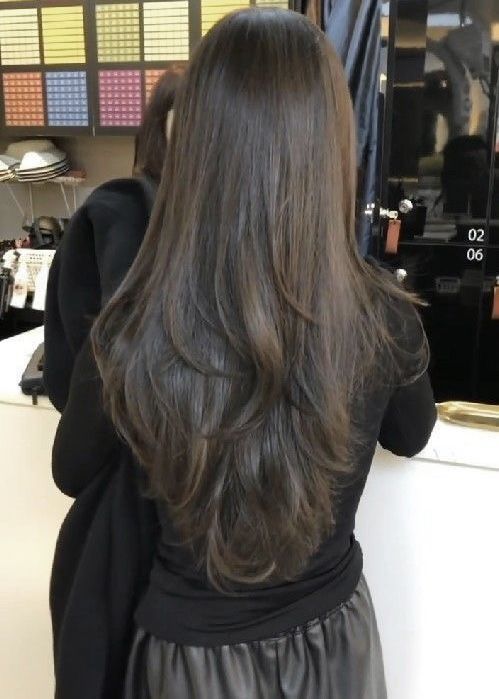 Haircuts For Long Hair With Layers, Brown Hair Inspo, Hair Inspiration Long, Hairstyles For Layered Hair, Long Brown Hair, Haircuts Straight Hair, Long Layered Hair, Haircuts For Long Hair, Hair Inspo Color