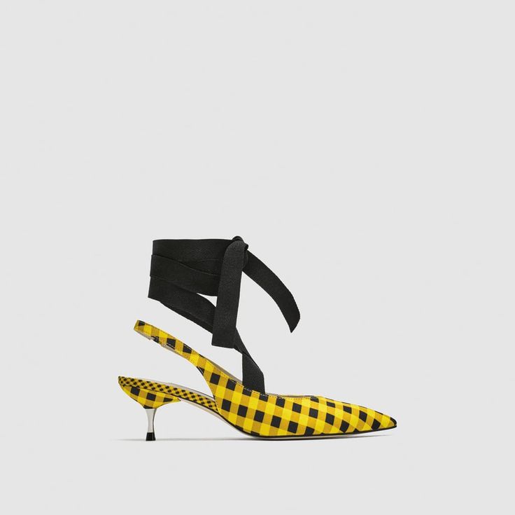 New With Tag. Eur 39 Us 8 Yellow Slingback Shoes With Kitten Heels. Detachable Straps Detail On The Sides. Fastens With A Strap In The Back. Heel Height Of 6 Cm. / 2.3″ Upper 100% Polyester Lining 100% Polyurethane Sole 100% Polyurethane Thermoplastic Slipsole 90% Polyurethane, 10% Polyester Yellow Pointed Toe Slingback Pumps For Summer, Yellow Pointed Toe Slingback Pumps For Spring, Yellow Slingback Pumps With Heel Strap For Spring, Spring Yellow Slingback Pumps With Heel Strap, Spring Yellow Slingback Strap Pumps, Chic Yellow Slingback Pumps For Spring, Spring Yellow Slingback Pumps, Yellow High Heel Slingback Pumps For Summer, Yellow Pointed Toe Slingback Pumps For Evening