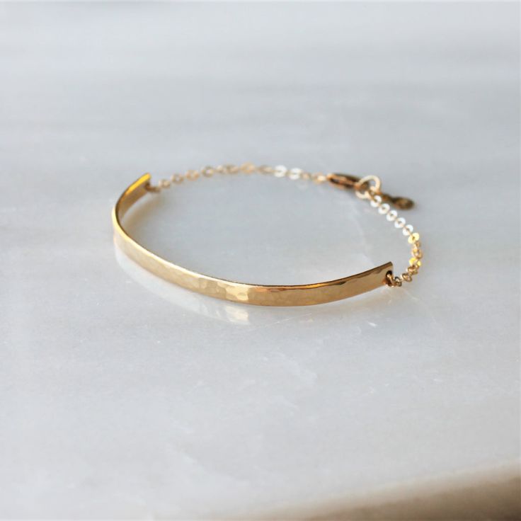 Half Bangle Half Chain Bracelet, Everyday Gold Bracelet For Women, Summer Outfit Accessories, Contemporary Handmade Jewelry, Dainty Gold Chain, Dainty Gold Bracelet, Gold Chain Bracelet, Perfect Summer Outfit, Beaded Cuff Bracelet