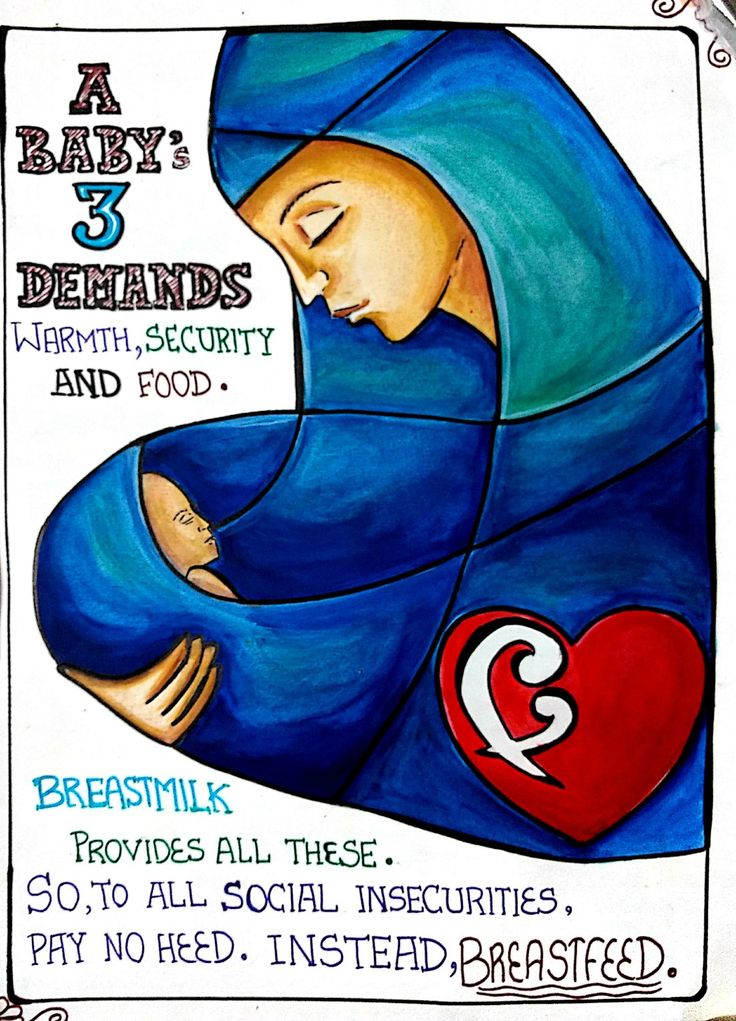 a drawing of a woman holding a baby in her arms with the words, 3 days pregnant