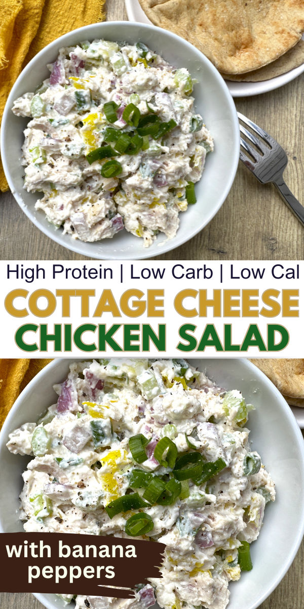 chicken salad with cottage cheese, banana peppers, red onions and celery R3 Approved Meals, Meal Prep Chicken For Salads, Easy Low Carb Lunch Meal Prep, Delicious Weight Watchers Meals, Bariatric Friendly Lunch Ideas, Easy Low Carb Salad Recipes, High Protein Chicken Salad Cucumber Roll, Easy Lunch With Chicken, Easy Meal Prep Low Calorie