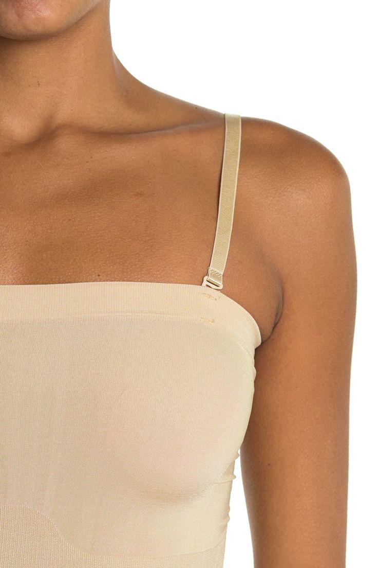 A seamless bodysuit adds shape and definition into any look. . Square neck. Strapless. Solid colorway. Seamless. Approx. 23" length (size S-M). Imported Hand wash 97% nylon, 8% spandex Seamless Bodysuit, Strapless Bodysuit, Beautiful Body, Nordstrom Store, Square Neck, Nordstrom Rack, Camisole Top, Hand Wash, Nordstrom