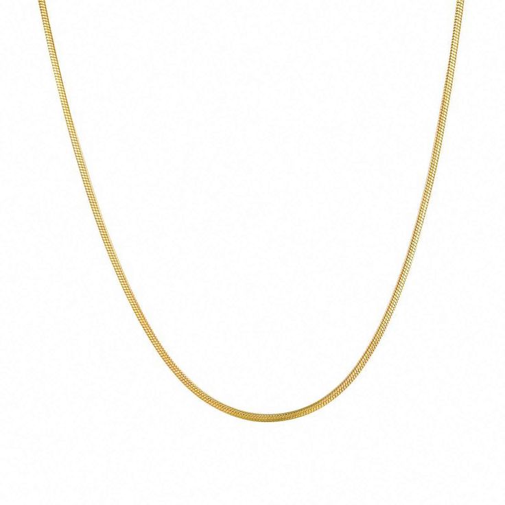 PRICES MAY VARY. Lasting shiny: 14k real gold plated, highly polished gold plated snake necklaces for women, exuding golden plated luster around your charming neck and making you brilliant to be noticed Adjustable size: width 0.06" (1.5mm), 16" (40cm) gold plated necklaces for women with 3" (7cm) extension chain. Sturdy clasp easy to put on and take off Hypoallergenic: 14k real gold plated flat women's chain necklaces, Lead-free, nickel-free and hypoallergenic flat gold plated chain necklaces fo Snake Necklaces, Gold Herringbone Chain, Layered Coin Necklace, Outfit Planning, Beautiful Neck, Gold Snake Chain, Herringbone Chain, Trendy Necklace, Golden Necklace