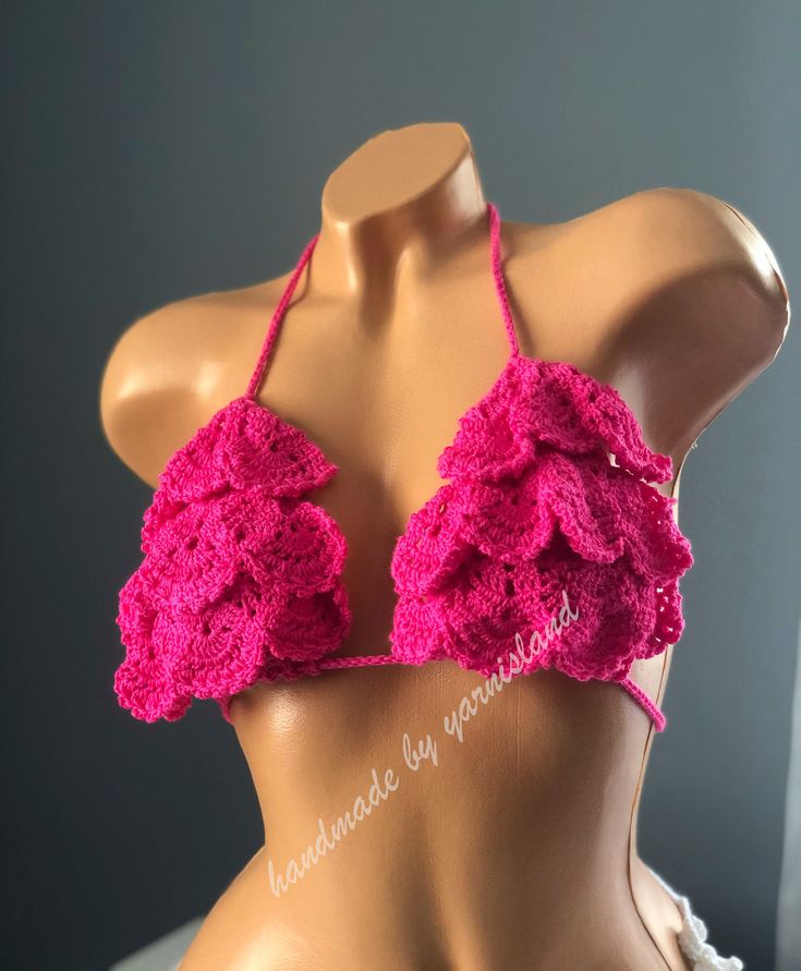 Handmade Bikinis, Crochet Swimsuit, Festival Crop Tops, Crochet Swimwear, Crochet Halter, Crochet Halter Tops, Beach Fashion, Crochet Fashion, Festival Outfits