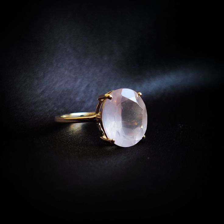 This stunning ring is set in 14k Solid Yellow Gold with Natural Rose Quartz with utmost precision. It is an unique statement gemstone ring for nearly every occasion and is completely hassle-free jewelry. 🔷ABOUT GEMSTONE:  Rose quartz is often called the "Stone of Love" and is believed to promote all forms of love, including self-love, romantic love, and love for others. It can help individuals open their hearts to love and develop a greater sense of compassion and empathy. Rose quartz is often January Birthstone Rings, Handmade Jewelry Box, Rose Quartz Ring, January Birthstone, 14k Gold Ring, Quartz Ring, Yellow Gold Ring, Birthstone Ring, 14kt Gold