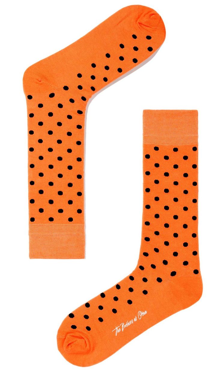 Light Orange Dot Socks | Mens Sock | Men Wedding Socks | Groomsmen Colourful Animal & Polka Dot Design Socks | Men’s Fashion Happy Socks for Guys | Gentleman Accessories | OTAA #Sock #Mens #Style #gentleman #menfashion #menstyle #meswear #OTAA #mensfashion #wedding #party #casual #orange #polkadots Mens Wedding Ties, Style Gentleman, Orange Socks, Groomsmen Socks, Orange Dots, Happy Black, Beard Lover, Sock Drawer, Orange Colour