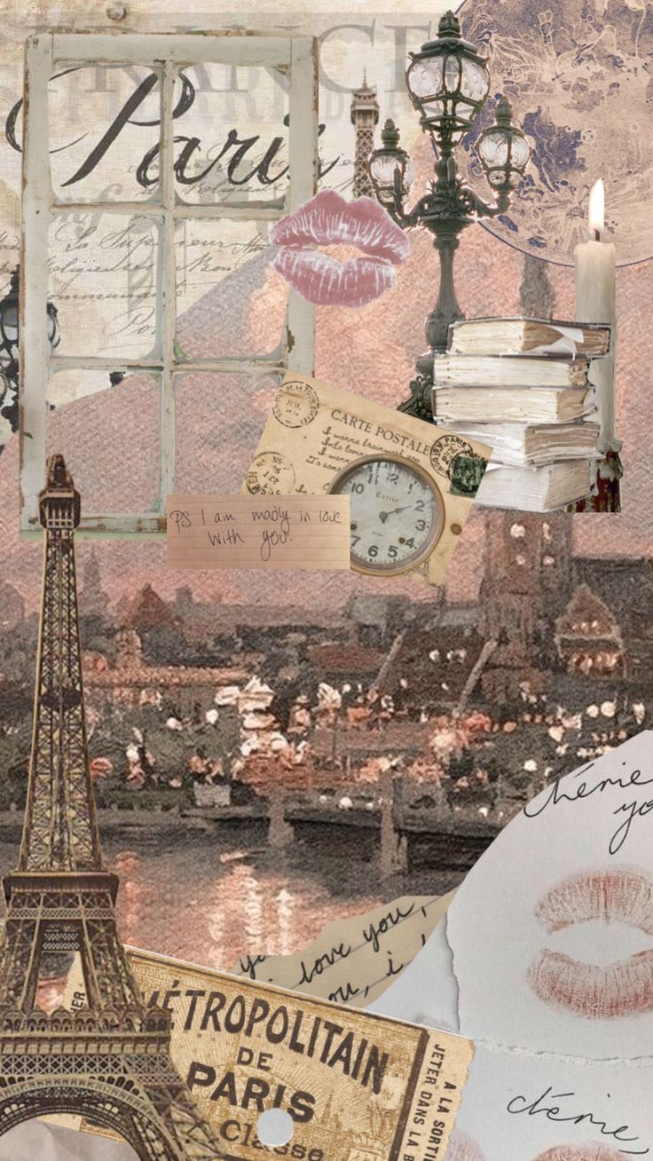 the eiffel tower is surrounded by many different things