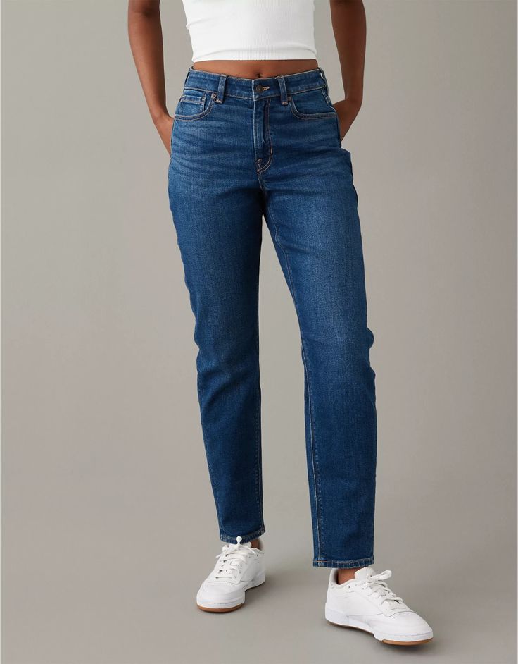 American Eagle Mom Jeans, Mom Denim, Ripped Mom Jeans, Distressed Mom Jeans, Size 16 Jeans, Dream Jeans, High Waisted Mom Jeans, Mom Jean, High Rise Mom Jeans