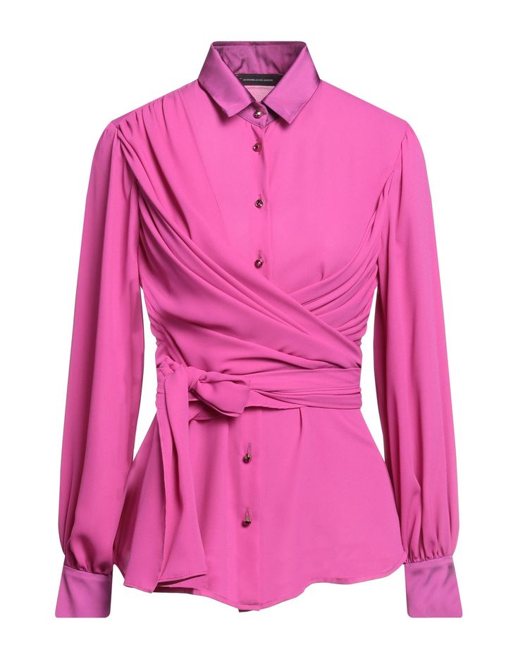 Crepe, Solid color, Satin, Button closing, Belt, Classic Neckline, Long sleeves , Color: Mauve , Size: 4 Pink Silk Collared Blouse, Elegant Pink Long Sleeve Shirt, Elegant Long Sleeve Pink Shirt, Elegant Long Sleeve Pink Blouse, Elegant Pink Long Sleeve Blouse, Elegant Pink Tie Neck Top, Elegant Pink Collared Blouse, Pink Tie Neck Top For Work, Pink Long Sleeve Formal Blouse