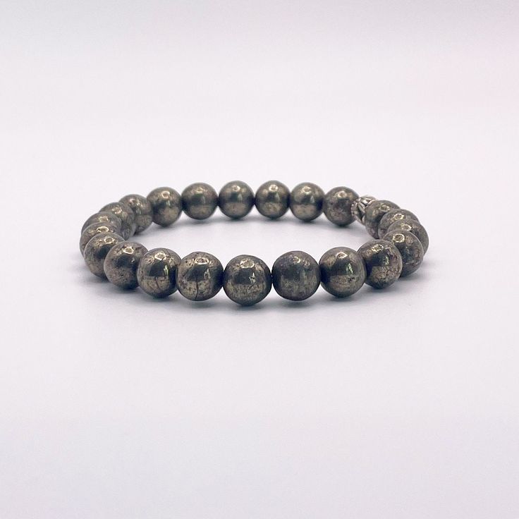 Pyrite Mala Bracelet Jade Mala, Rose Quartz Mala, Pyrite Bracelet, Knotted Mala, Mala Bead Necklace, Bracelet Men, Mala Bracelet, Mala Necklace, Mala Beads