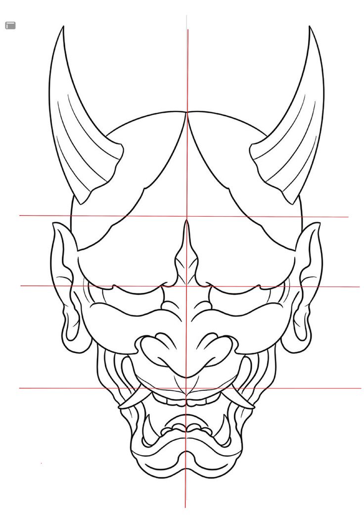 how to draw a demon head in adobe step by step drawing instructions for kids and beginners