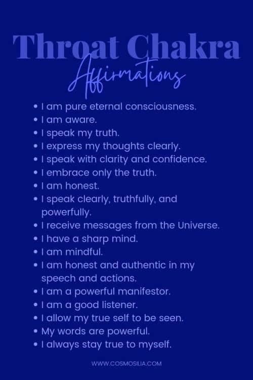 Vishuddha Chakra, The Throat Chakra, Chakra Chart, Throat Chakra Healing, Chakra Healing Meditation, Chakra Health, Chakra Affirmations, Spiritual Journals, Healing Affirmations