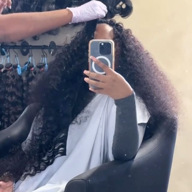 HD lace, 13x6 Half Lace Wig & Bundles | Butterfly braided ponytail sleeking!👍🏾Stylist is tagged~ 🛒Click our bio website to choose favorite bundles 🤑Use discount code: “VVV”... | Instagram Butterfly Braid, Weave Ponytail, Hairstyles Ponytail, Melanin Poppin, Sleek Ponytail, Braided Ponytail, Hair Journey, Hd Lace, Lace Wig