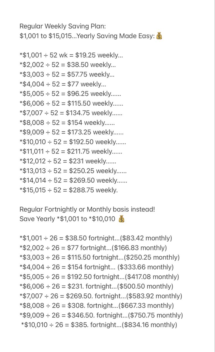 an image of a computer screen with numbers and symbols on it, including the words regular weekly savings plan $ 100 to $ 150 nearly saving made easy