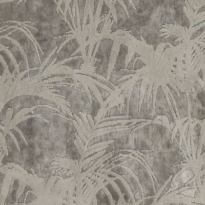 an old wallpaper with palm trees in grey and white colors on the left side