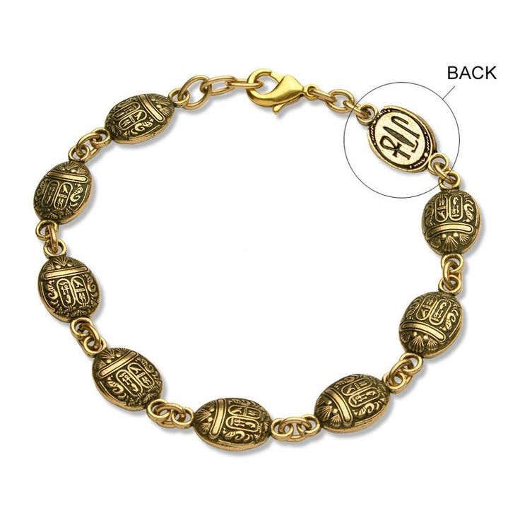 Scarab Bracelet, Egyptian Scarab, Scarab Beetle, Ancient Egyptians, Egyptian Jewelry, Bracelet Online, Eternal Life, Gold Plated Bracelets, Colourful Necklace