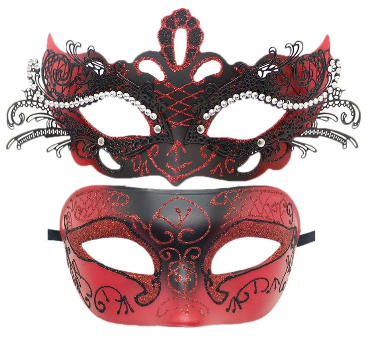 PRICES MAY VARY. One size fits most. Comfortable, Lightweight, Universal-fitting design. Couples masks: 2 Pack party masks, one is Antique look high quality Halloween costume cosplay mask for man and the other is the elegant metal mask for women. Luxury couples masquerade masks. Made of Eco-friendly plastic, it can be easily adjusted to your face. The Ribbon allows you to adjusts the mask flexibly to the head and makes you feel comfortable Help You Shine: The stylish, sophisticated, absolutely g Butterfly Masquerade Mask, Red Swan, Couples Masquerade Masks, Mask Halloween Costume, Mens Masquerade Mask, Masquerade Ball Mask, Venetian Masquerade Masks, Plastic Mask, Metal Mask