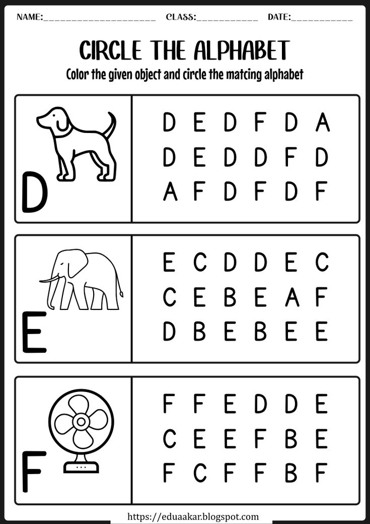 printable alphabet worksheet for children to learn