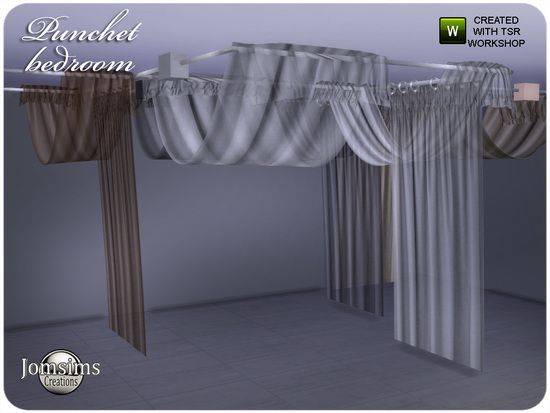 an image of a room with curtains and drapes