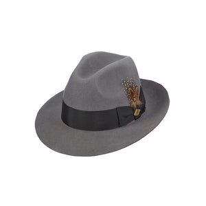 Mens Felt Hats – Tenth Street Hats Classic Gray Flat Brim Hat Band, Classic Gray Hat Bands With Flat Brim, Elegant Flat Bill Fedora For Fall, Classic Gray Wide Brim Fedora, Elegant Flat Bill Felt Hat For Kentucky Derby, Elegant Kentucky Derby Felt Hat With Flat Bill, Elegant Fitted Hat With Flat Bill, Elegant Fitted Flat Bill Hat, Classic Gray Fedora With Curved Brim