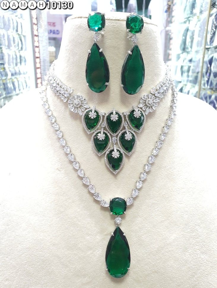 To buy whatsapp 9335835609 #cznecklace #daimondnecklace #adnecklaceset Cz Necklace, Necklace Set