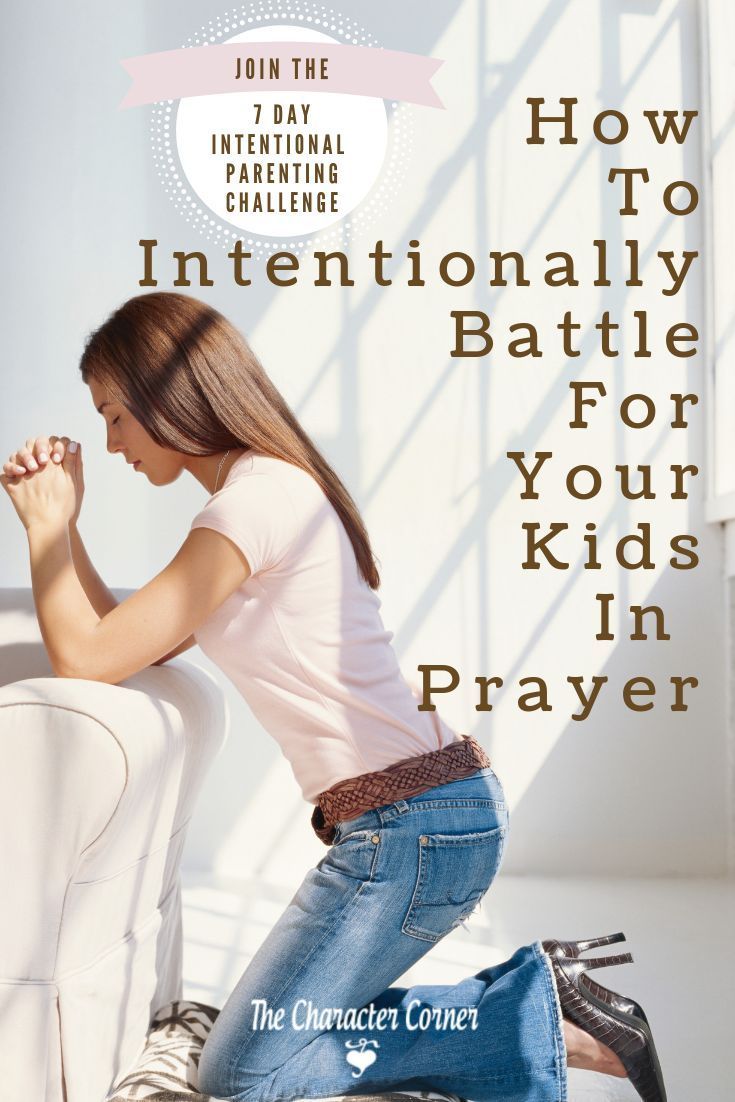 a woman sitting on top of a white chair in front of a window with the words how to internationally battle for your kids'n prayer