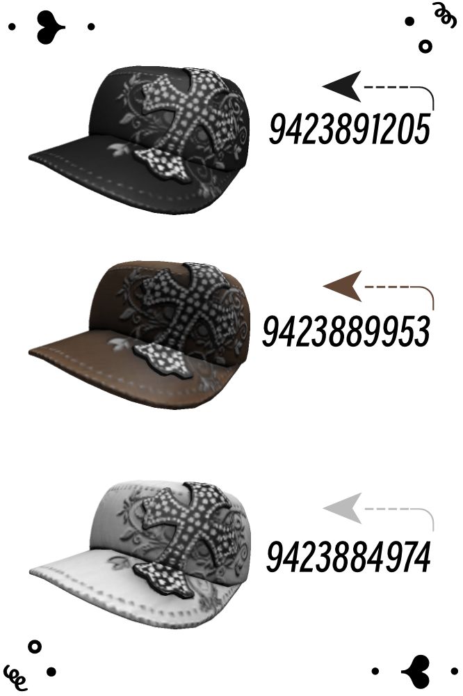 Accessories Codes, Avatar Clothes, Cap Code, Roblox Accessories, Gucci Cap, Coding School, Roblox Code, Grey Hat, Coding Clothes