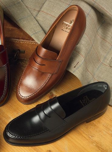 The Harvard Loafer in Black Classic Black Loafers With Goodyear Welt Construction, Classic Monk Strap Slip-on Shoes In Bridle Leather, Classic Bridle Leather Monk Strap Slip-on Shoes, Classic Goodyear Welted Loafers For Work, Classic Moc Toe Dress Shoes For Galas, Classic Italian Moccasins For Semi-formal Occasions, Classic Dress Shoes For Galas, Classic Goodyear Welted Tassel Loafers, Classic Goodyear Welted Moccasins For Work