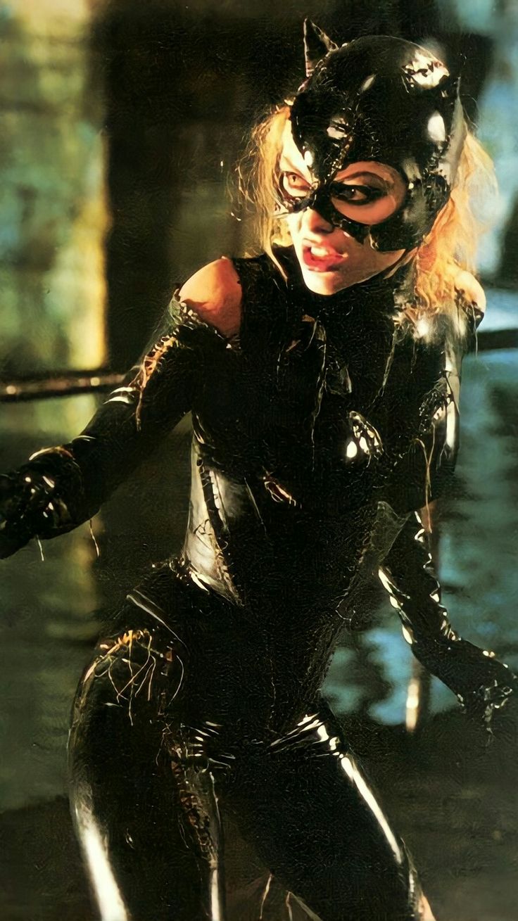 costume Catwoman Outfit, Zack Snyder Justice League, Batman Returns 1992, Catwoman Costume, Catwoman Selina Kyle, Sean Young, Catwoman Cosplay, Julie Newmar, Batman Returns