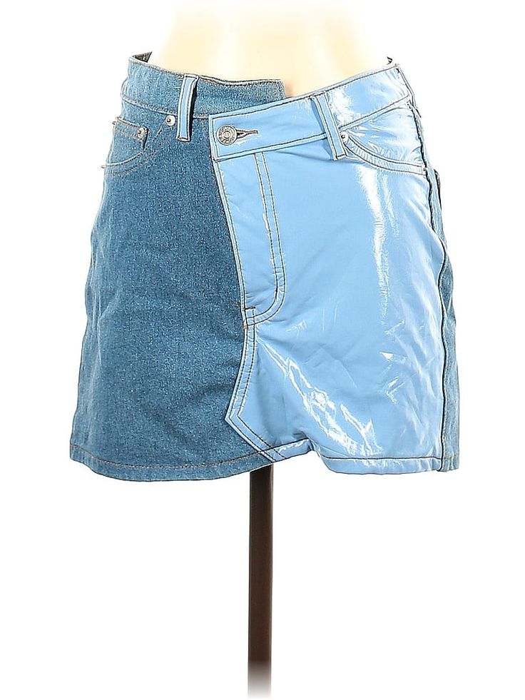 Fashion Nova Denim Skirt Size: X-Small Bottoms - used. 98% COTTON, 2% SPANDEX | Fashion Nova Denim Skirt: Blue Bottoms - Size X-Small Y2k Style Blue Mini Denim Skirt, Blue Y2k Mini Skirt, Blue Y2k Skort For Spring, Y2k Style Blue Skort For Spring, Blue Y2k Style Skort For Spring, Y2k Mid-rise Blue Skirt, Y2k Style Mid-rise Blue Skirt, Y2k Blue Mid-rise Skirt, Y2k Style Blue Mid-rise Skirt