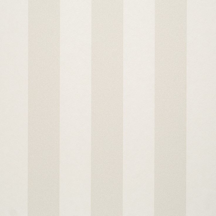 a white and beige striped wallpaper with vertical stripes on the bottom half of it