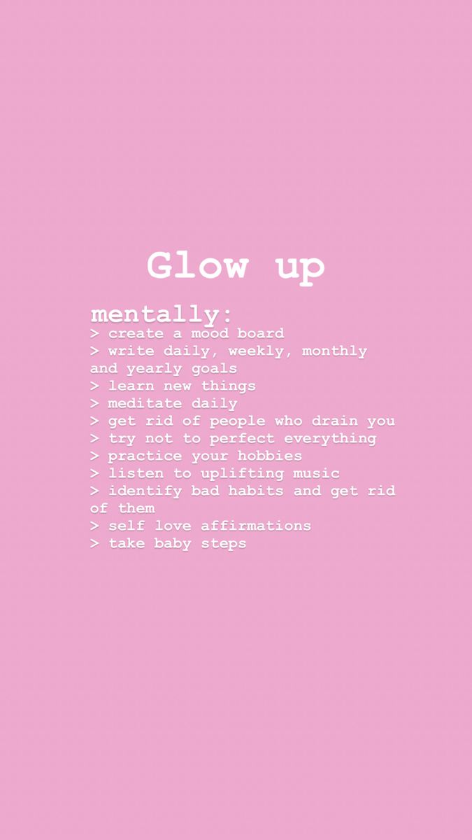 Glow Up Tips Mental, Mentally Glow Up Checklist, How To Glow Up Mental Health, Glow Up Physically And Mentally, Glow Up Tips Physical, Physically Glow Up, Physical And Mental Glow Up, Tips To Glow Up Mentally And Physically, Spring Glow Up Checklist