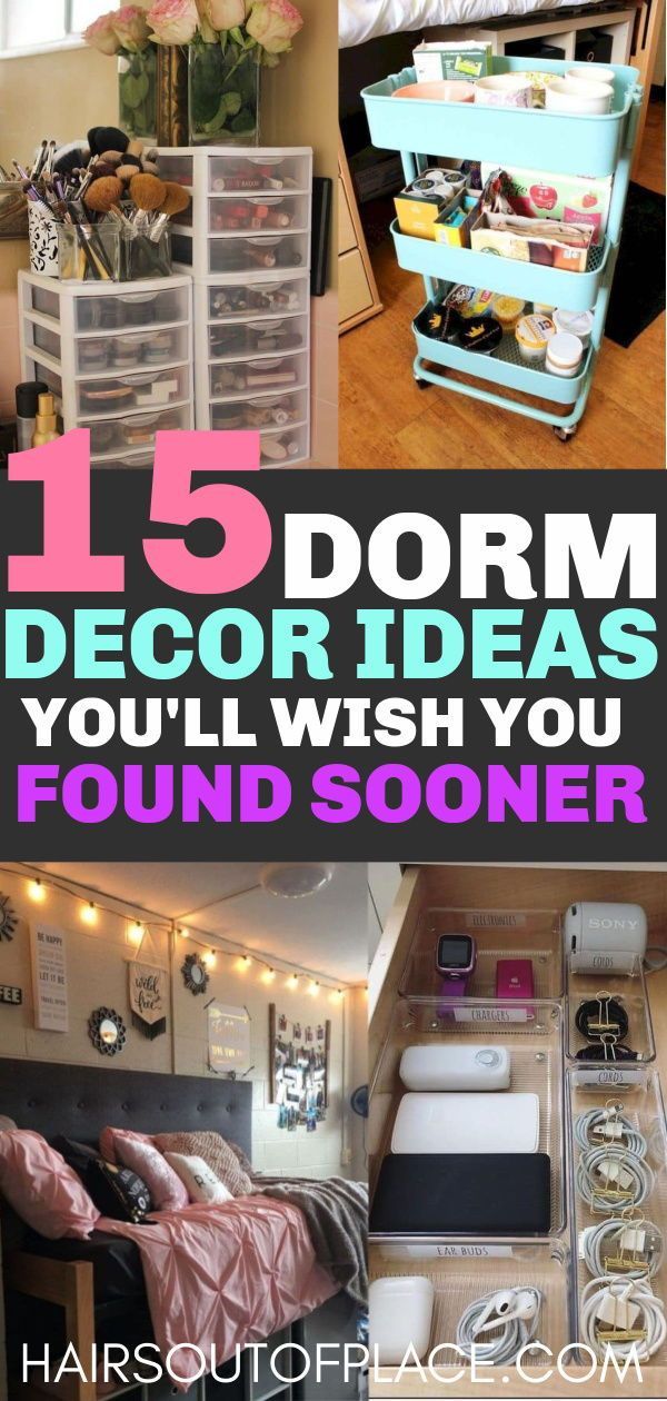 15 dorm room decor ideas you'll wish you found