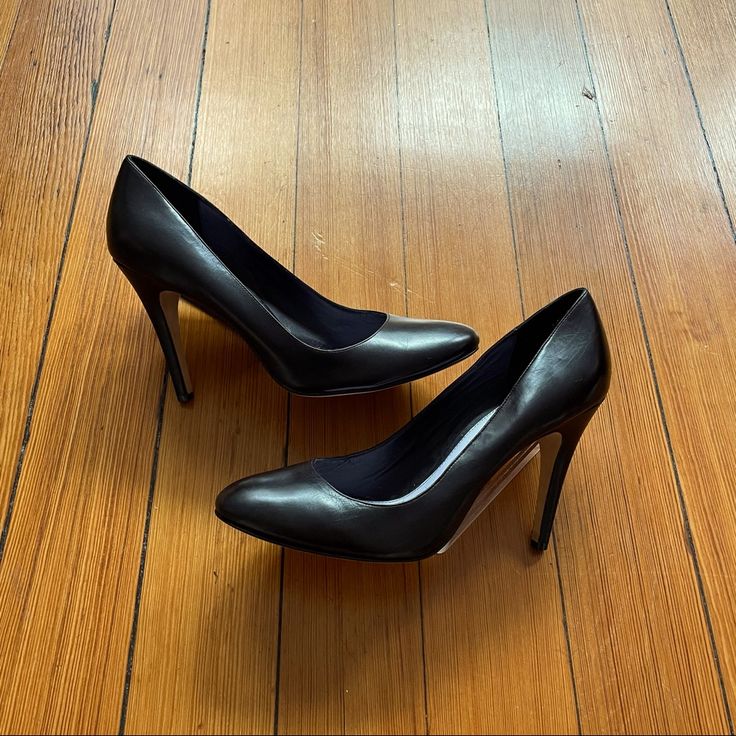 Absolutely Perfect Madam Secretary // Lady Boss // Balletcore Black Pumps By Delman So Versatile, These Will Seal The Deal On Your Next Office Interview Or Date. (Delman Personally Made Most Of Marilyn Monroe‘s Shoes, So The Above Advice Is Actually From Her Not Me!) 4” Heels. Rounded Almond Toe. Everything Is 100% Leather Bundle With The Ltd Edition Serena Williams Nike Sneaks In My Closet For The Ultimate Work Shoe Pairing Size 10 Sleek Fitted High Heel Court Shoes, Formal Fitted Almond Toe Heels, Black Fitted Court Shoes With 4-inch Heel, Business High Heels With 4-inch Heel, 4-inch High Heel Business Heels, Formal Heels With 4-inch Heel, Sleek Fitted Court Shoes With Almond Toe, Sleek Fitted Closed Toe Court Shoes, Sleek Fitted Closed Toe Heels