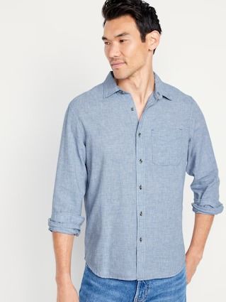 Men’s Clothing – Shop New Arrivals | Old Navy Long Sleeve Shirt With Welt Pockets, Long Sleeve Shirt With Button Closure For Business Casual, Casual Shirt With Buttoned Pockets And Casual Collar, Casual Shirt With Lapel Collar And Button Closure, Casual Shirt With Button Closure And Lapel Collar, Everyday Collared Shirt With Roll-up Sleeves, Casual Shirt With Spread Collar And Roll-up Sleeves, Casual Shirt With Roll-up Sleeves And Spread Collar, Spread Collar Shirt With Pockets