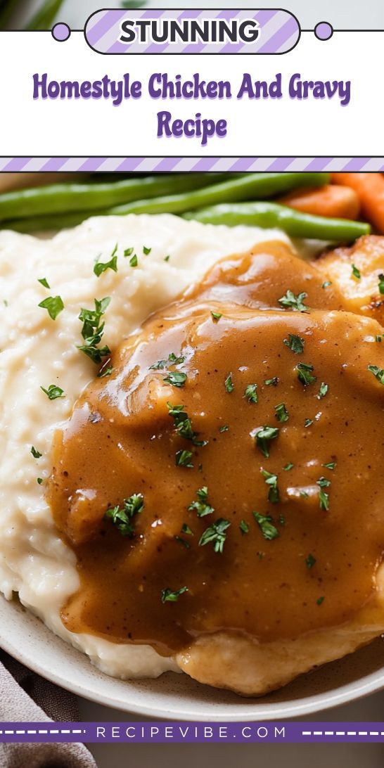 a white plate topped with mashed potatoes and gravy