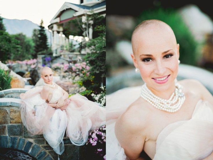 Breast Cancer Inspiration Bald Bride, Survivor Photoshoot, Bald Fashion, Alopecia Hairstyles, Witch Wedding, Ray Of Hope, Shaved Head Women, Shave Her Head, African American Weddings